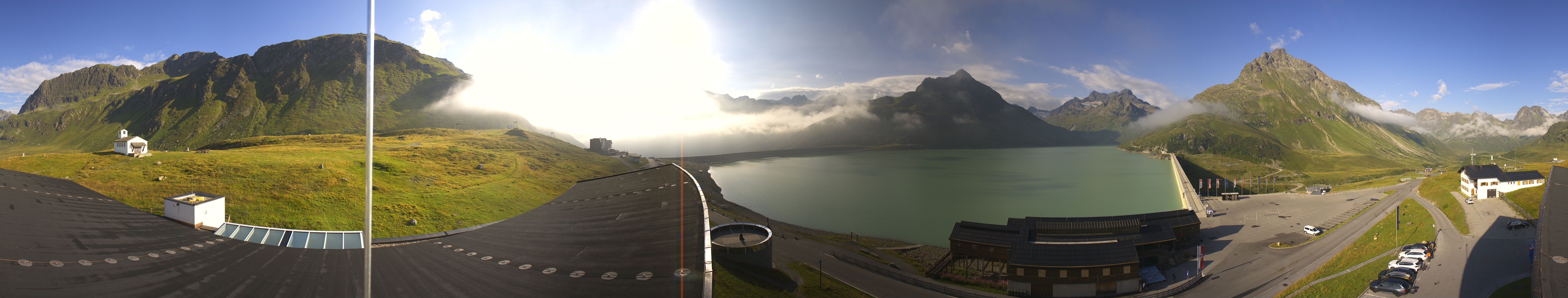 Archiv Foto Webcam Bielerhöhe: Silvretta Stausee