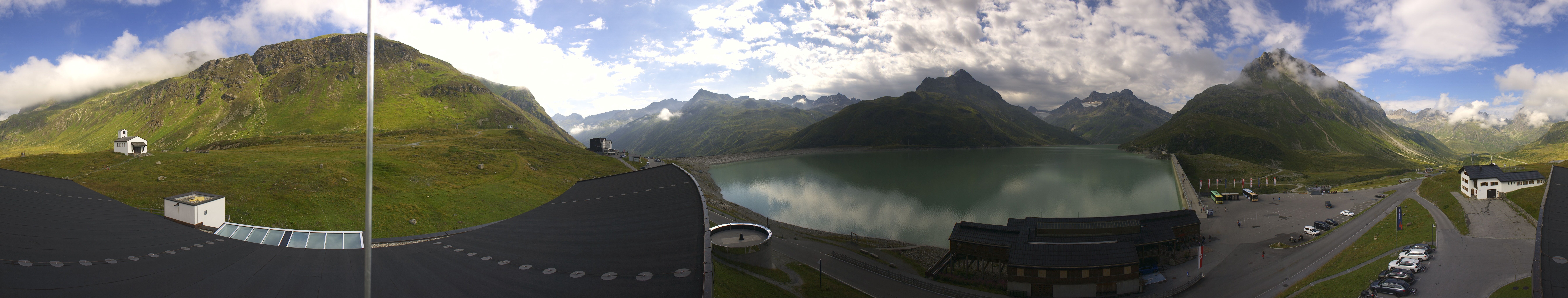 Archiv Foto Webcam Bielerhöhe: Silvretta Stausee