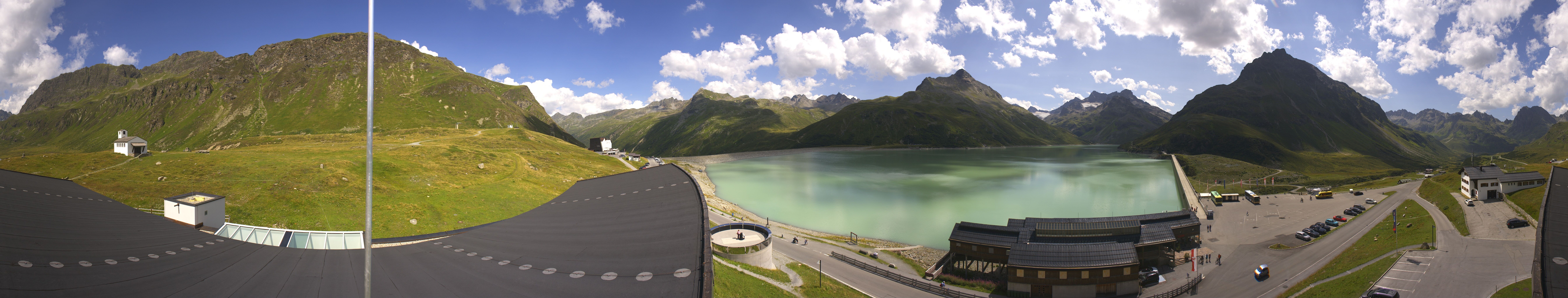 Archived image Webcam Silvretta barrier lake