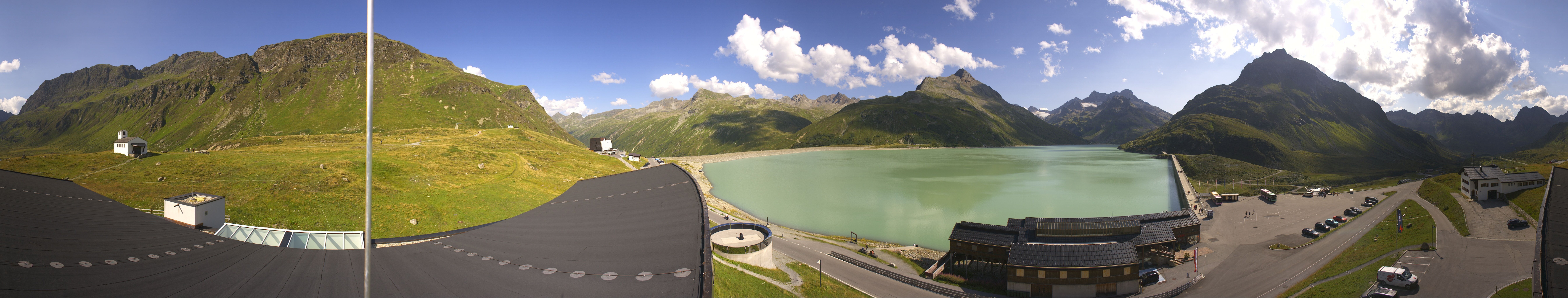 Archived image Webcam Silvretta barrier lake