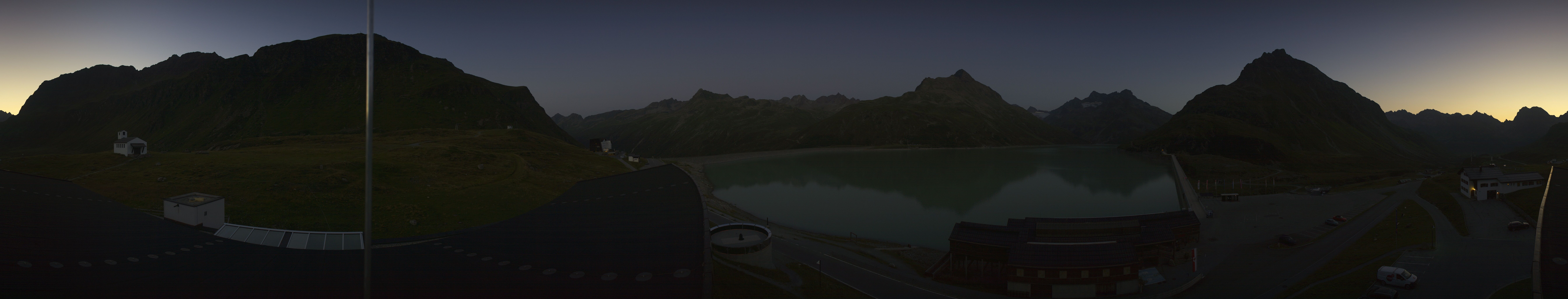 Archived image Webcam Silvretta barrier lake