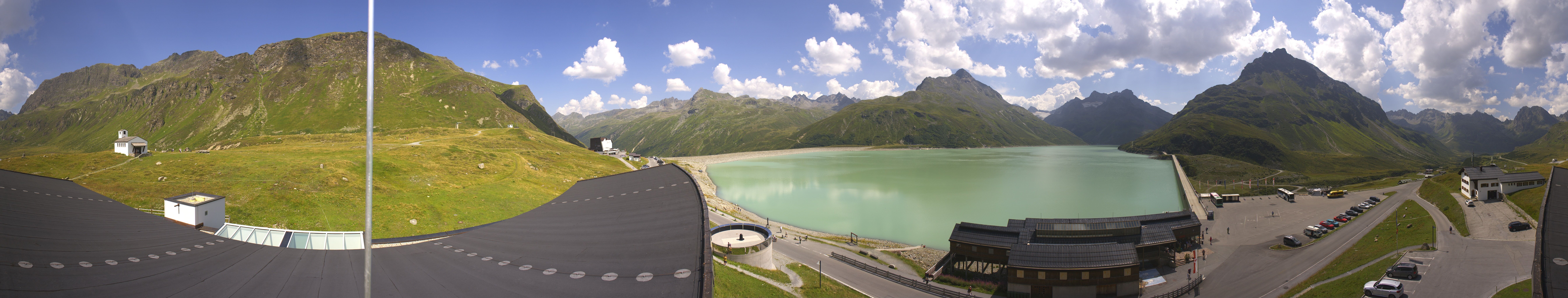 Archiv Foto Webcam Bielerhöhe: Silvretta Stausee
