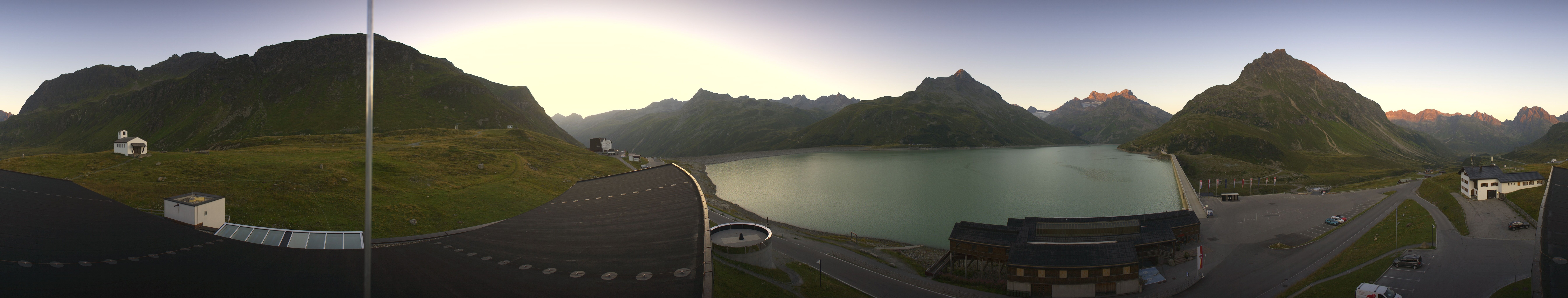 Archiv Foto Webcam Bielerhöhe: Silvretta Stausee