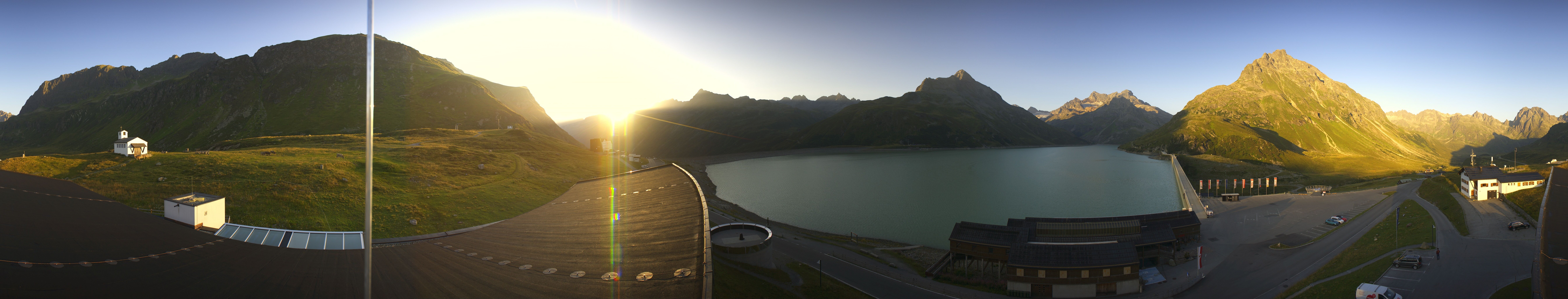 Archiv Foto Webcam Bielerhöhe: Silvretta Stausee