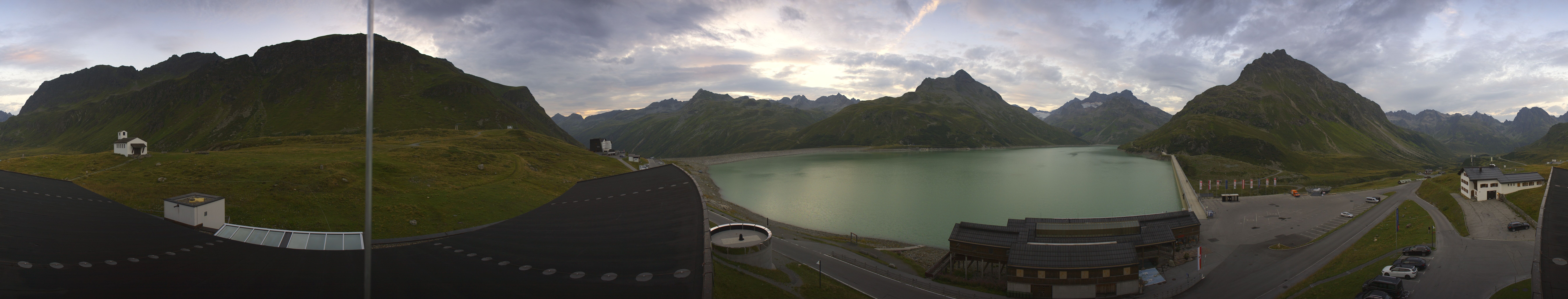 Archiv Foto Webcam Bielerhöhe: Silvretta Stausee