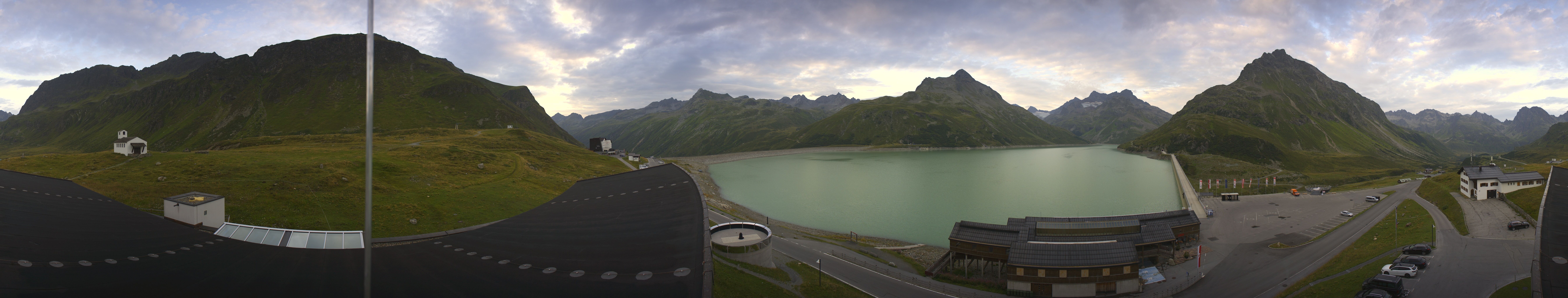 Archiv Foto Webcam Bielerhöhe: Silvretta Stausee