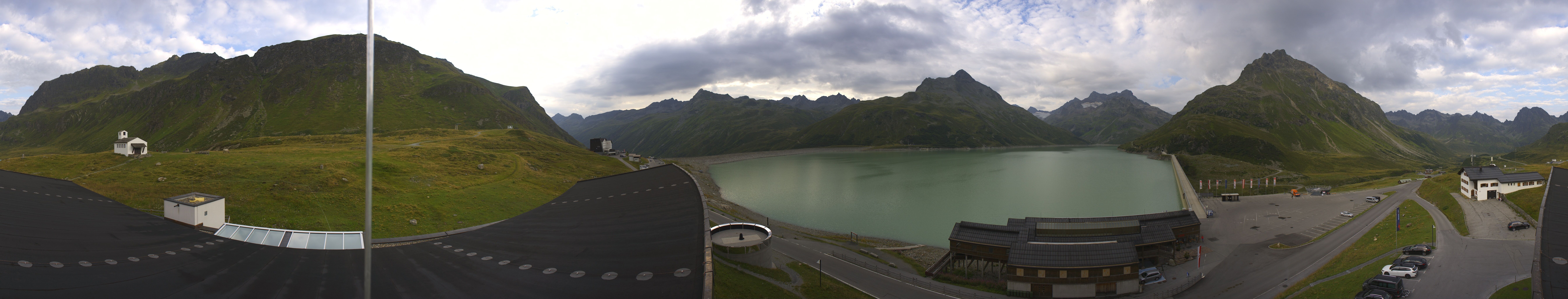 Archiv Foto Webcam Bielerhöhe: Silvretta Stausee