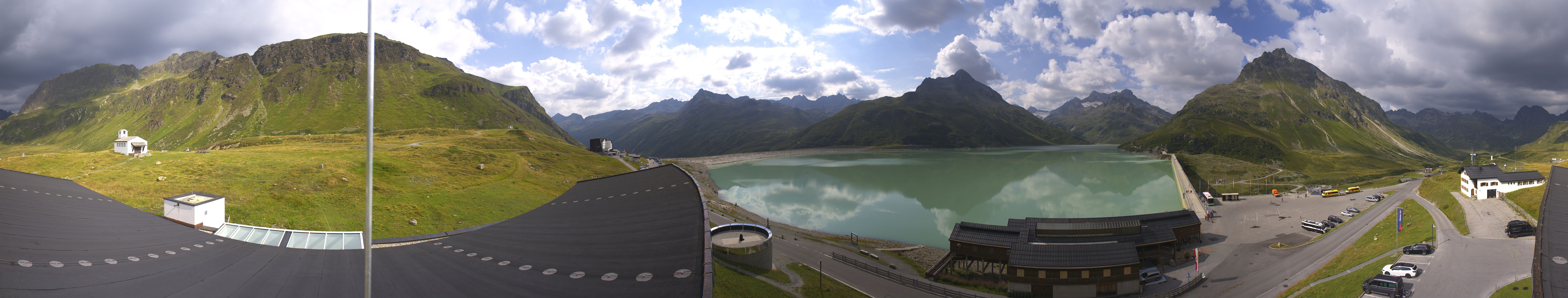 Archiv Foto Webcam Bielerhöhe: Silvretta Stausee
