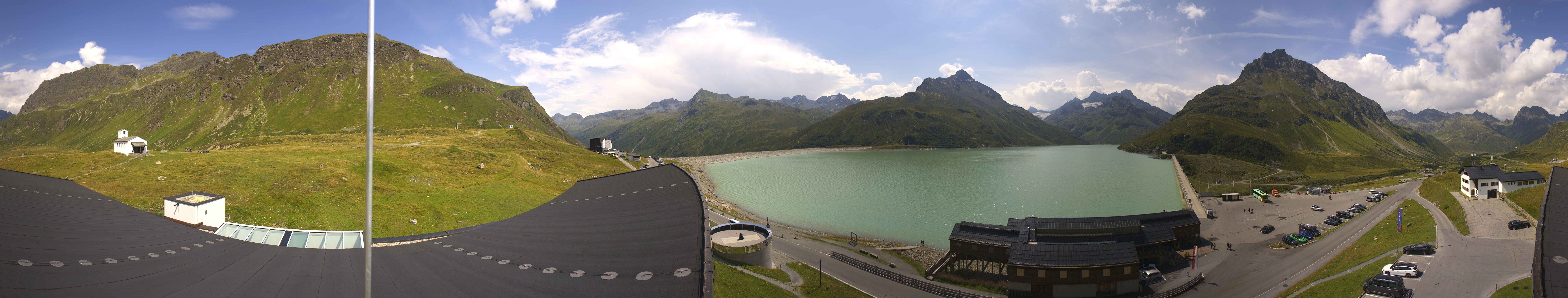 Archiv Foto Webcam Bielerhöhe: Silvretta Stausee