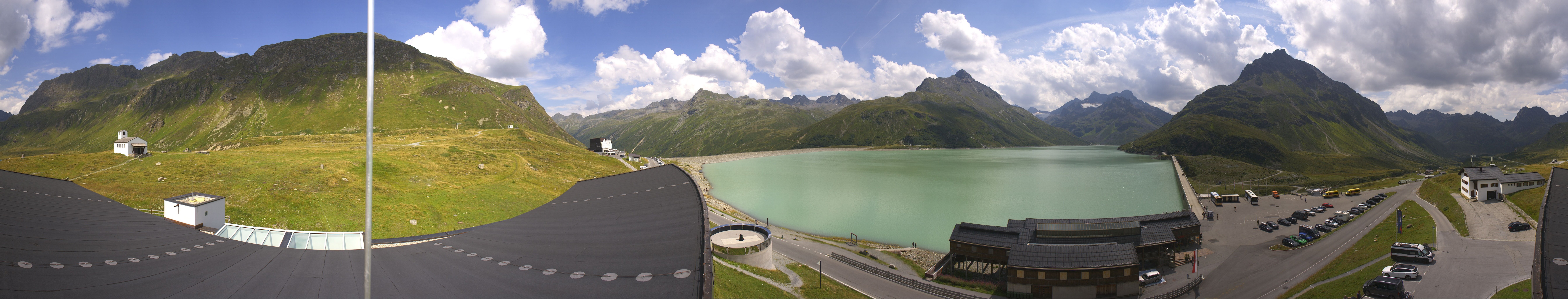 Archiv Foto Webcam Bielerhöhe: Silvretta Stausee