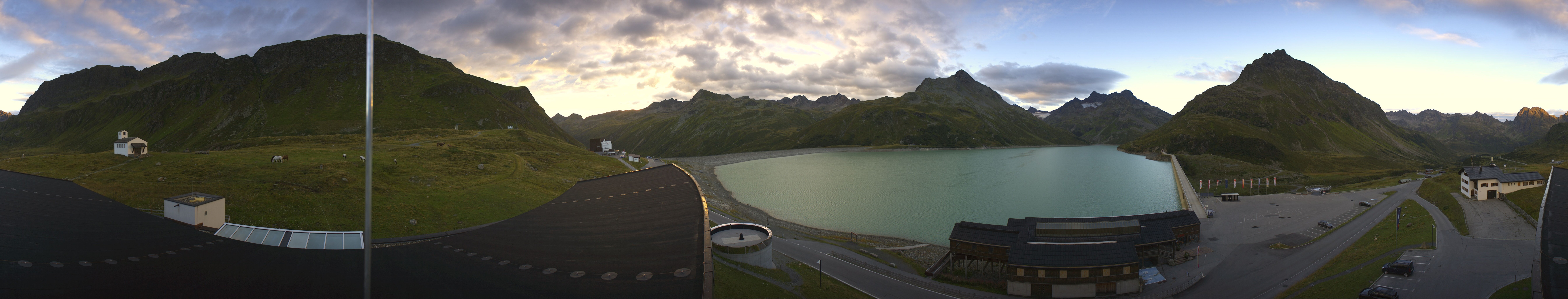 Archiv Foto Webcam Bielerhöhe: Silvretta Stausee