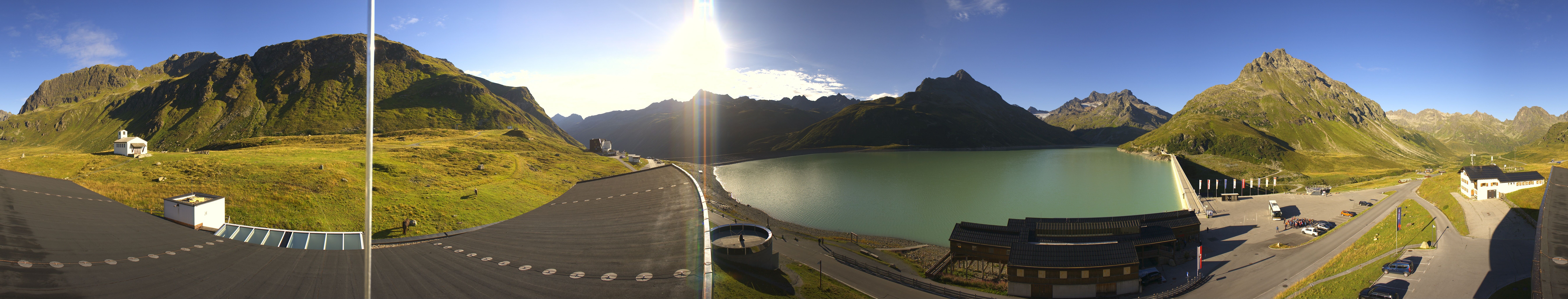 Archiv Foto Webcam Bielerhöhe: Silvretta Stausee