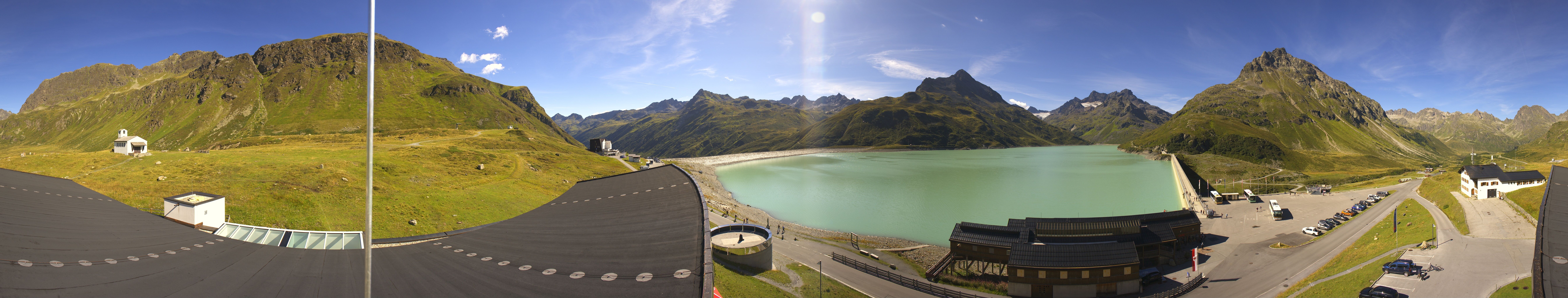 Archived image Webcam Silvretta barrier lake