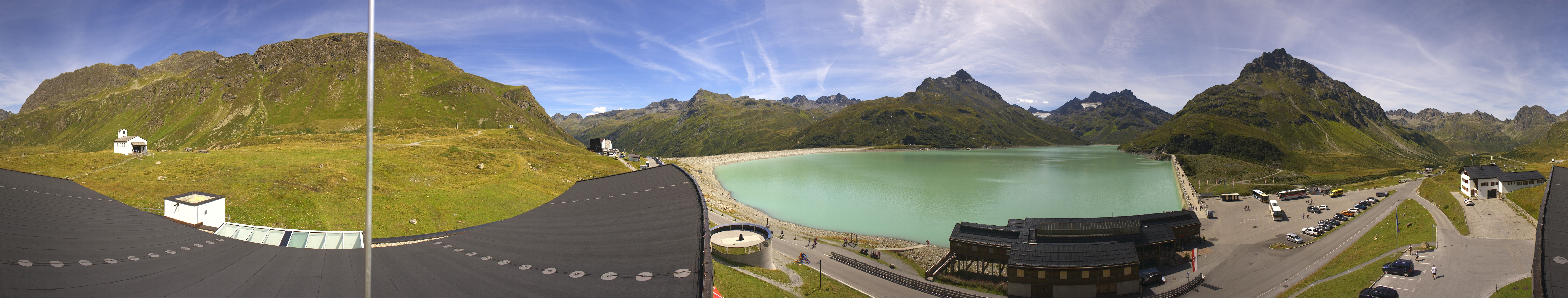 Archived image Webcam Silvretta barrier lake