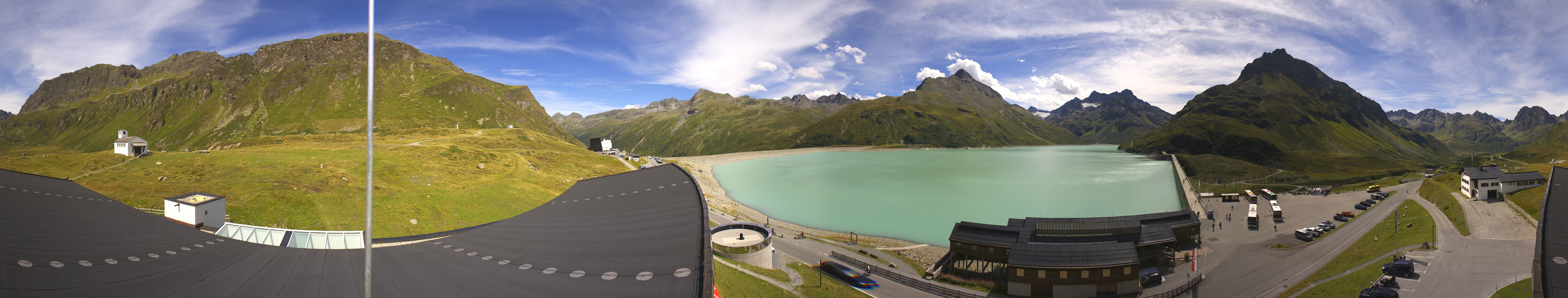 Archived image Webcam Silvretta barrier lake