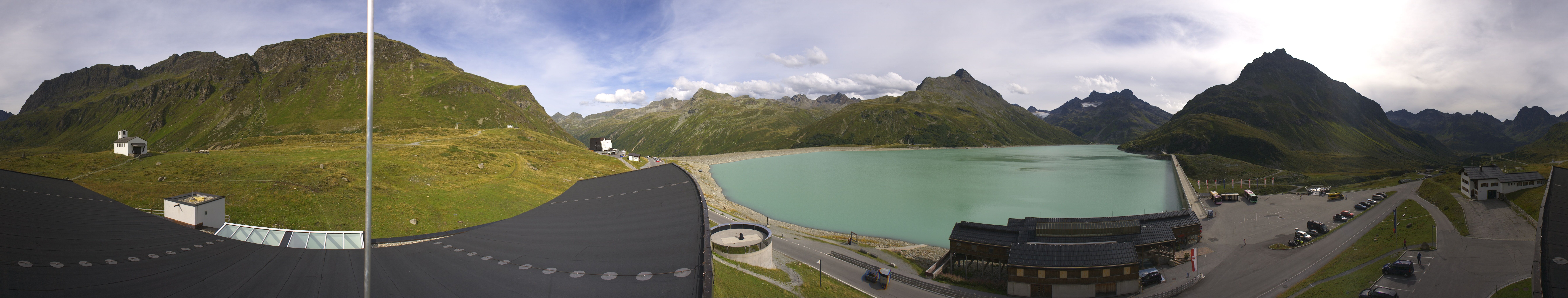 Archived image Webcam Silvretta barrier lake