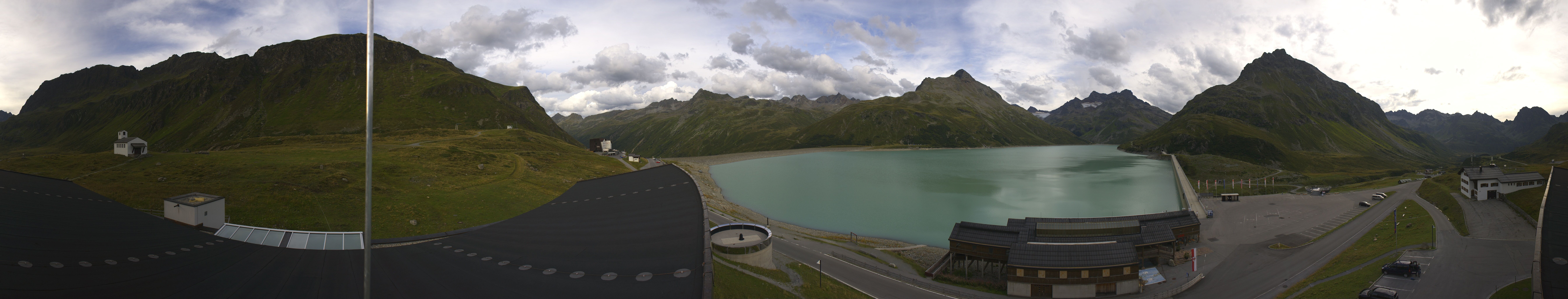 Archived image Webcam Silvretta barrier lake