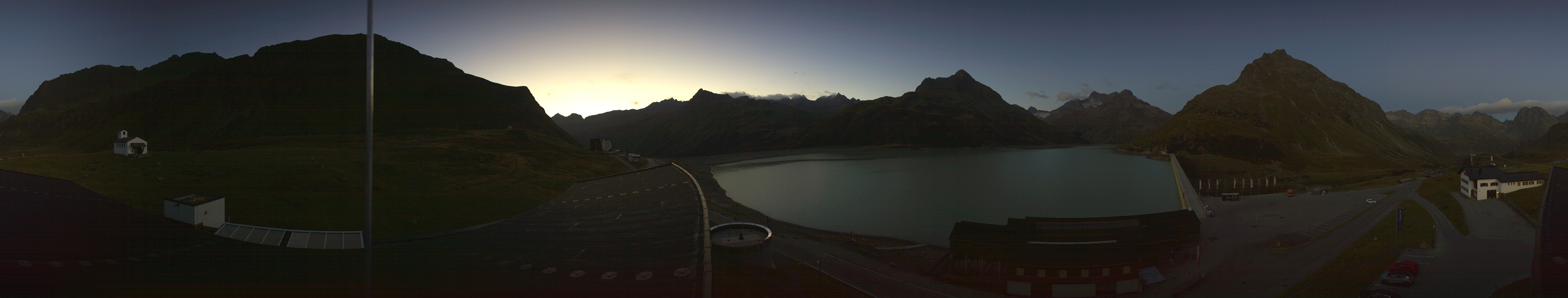 Archiv Foto Webcam Bielerhöhe: Silvretta Stausee
