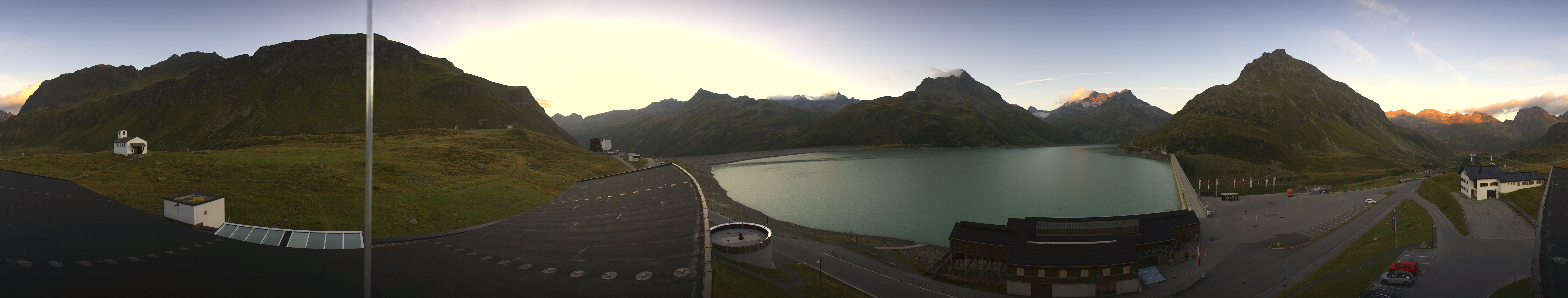 Archiv Foto Webcam Bielerhöhe: Silvretta Stausee