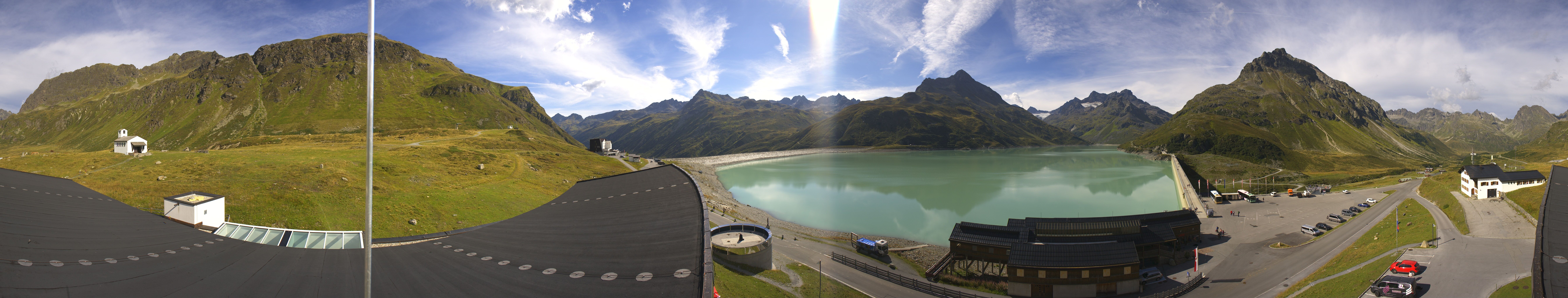 Archiv Foto Webcam Bielerhöhe: Silvretta Stausee