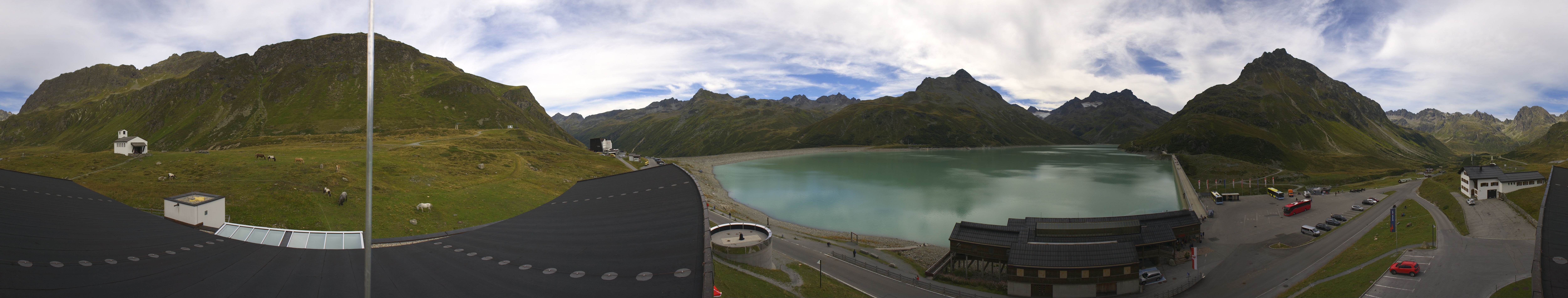 Archiv Foto Webcam Bielerhöhe: Silvretta Stausee
