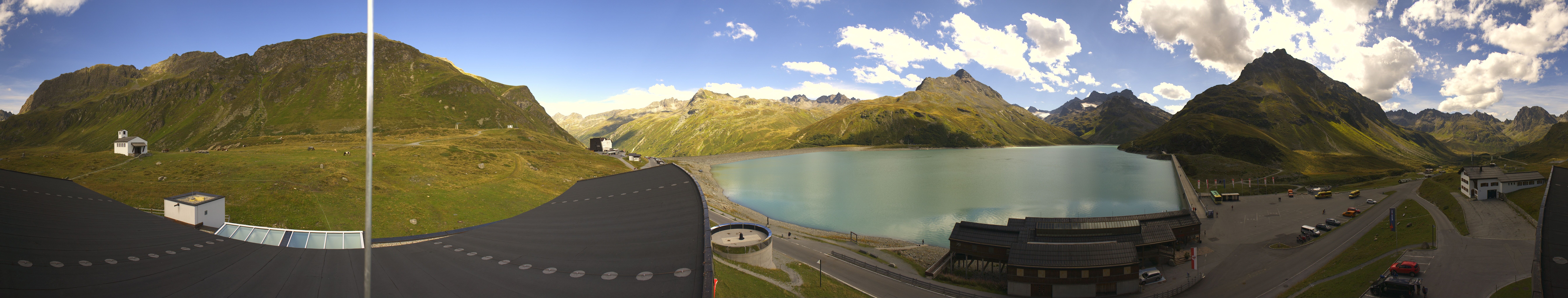 Archiv Foto Webcam Bielerhöhe: Silvretta Stausee