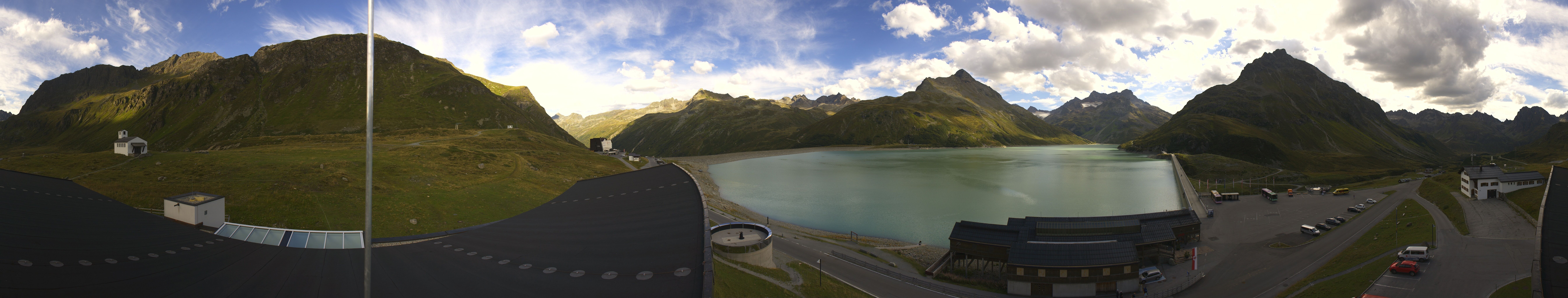 Archiv Foto Webcam Bielerhöhe: Silvretta Stausee