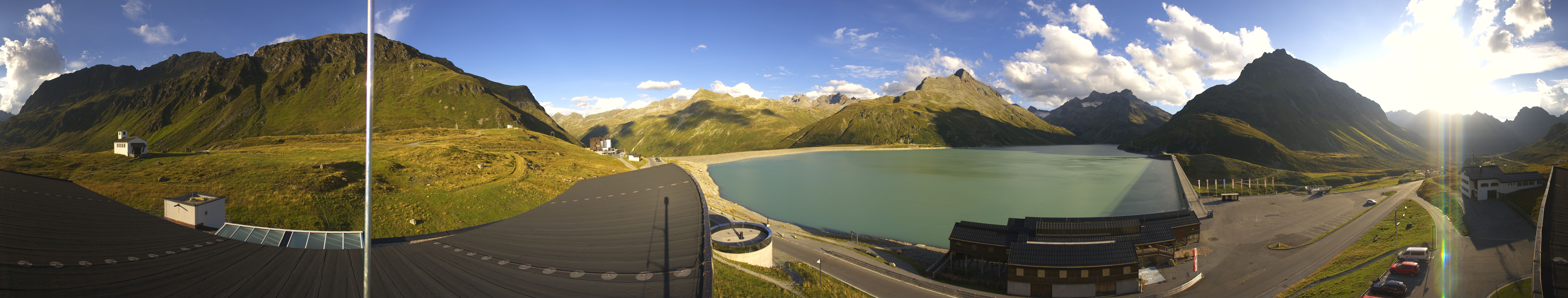 Archiv Foto Webcam Bielerhöhe: Silvretta Stausee