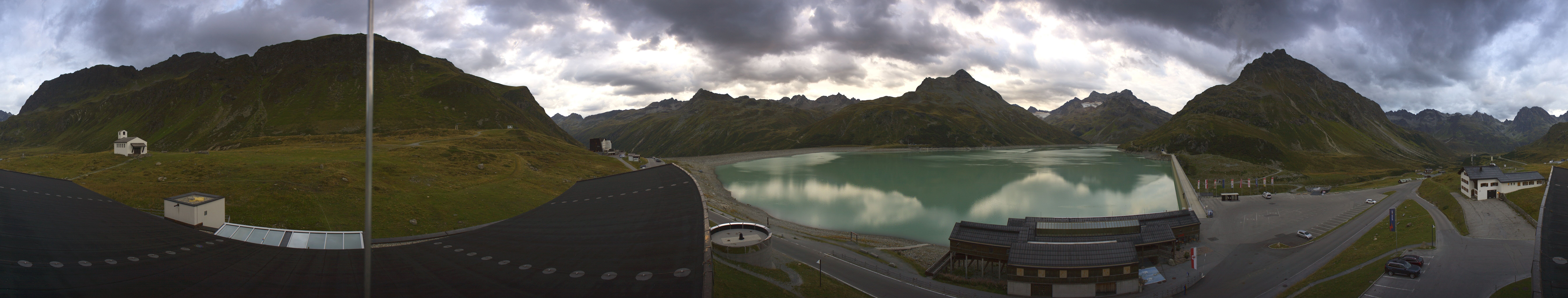 Archived image Webcam Silvretta barrier lake
