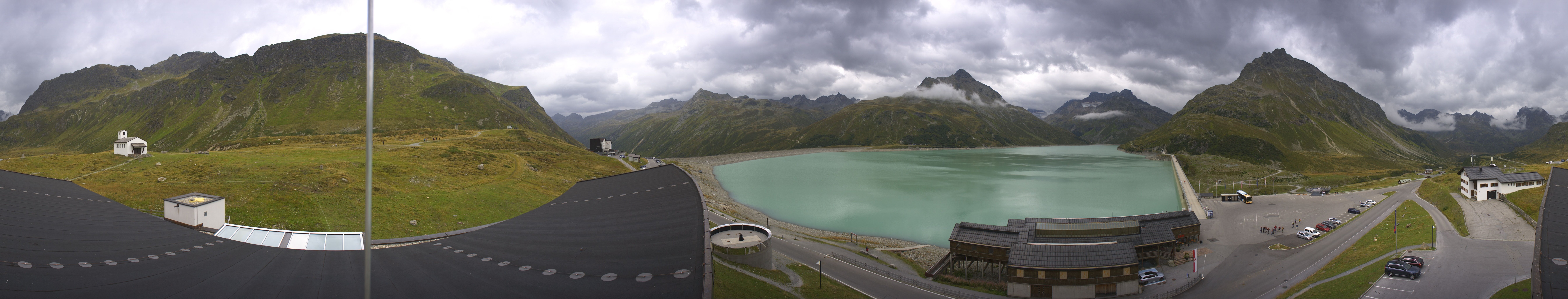 Archived image Webcam Silvretta barrier lake