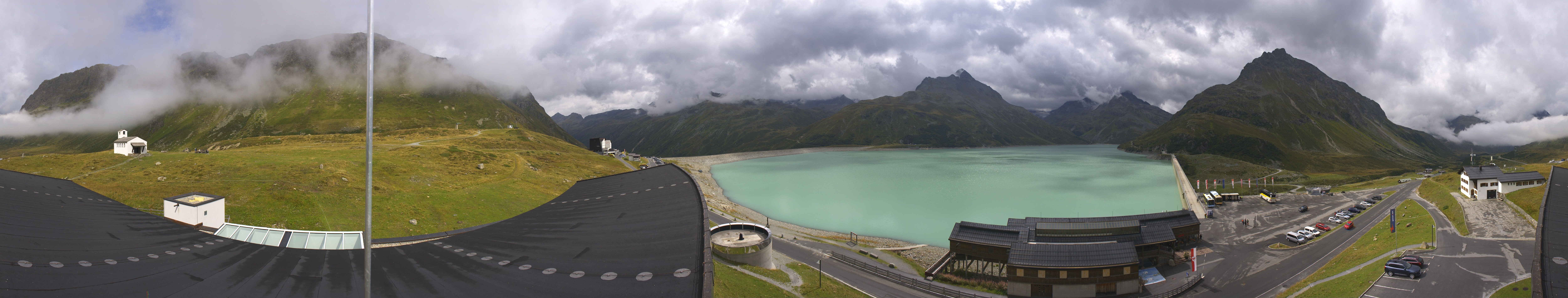 Archived image Webcam Silvretta barrier lake