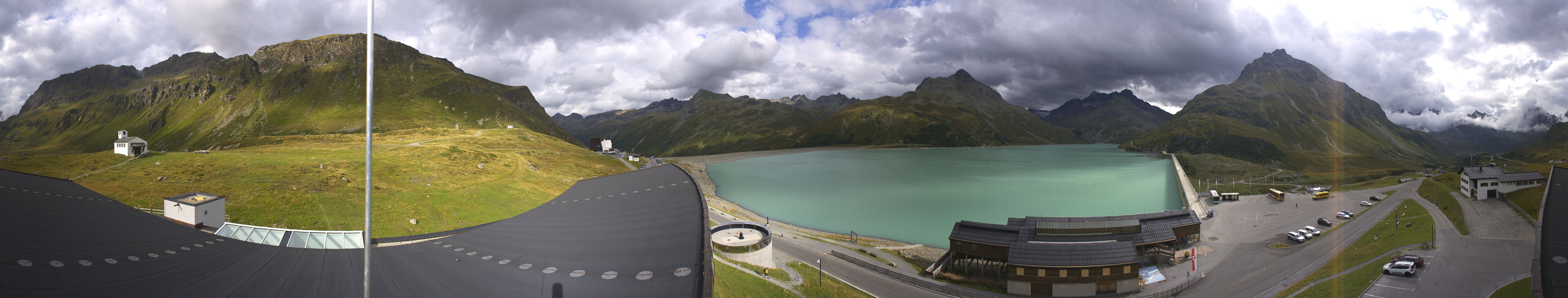 Archived image Webcam Silvretta barrier lake
