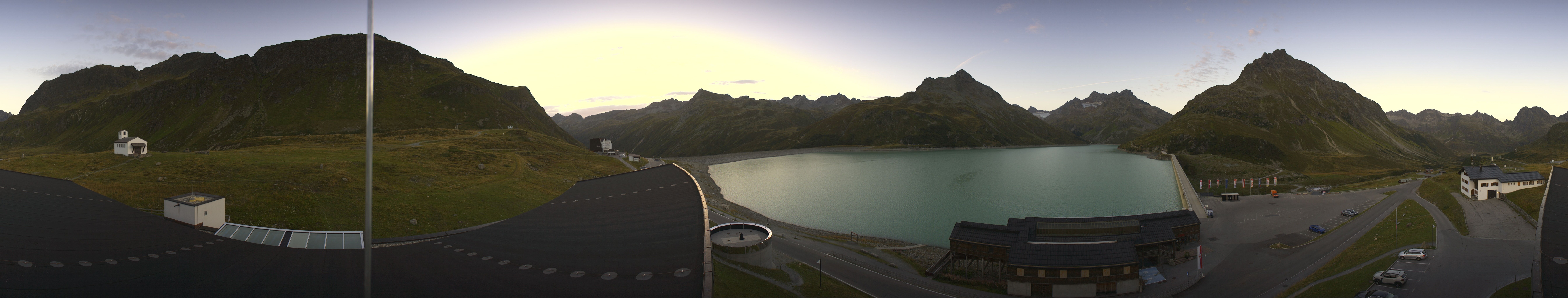 Archiv Foto Webcam Bielerhöhe: Silvretta Stausee
