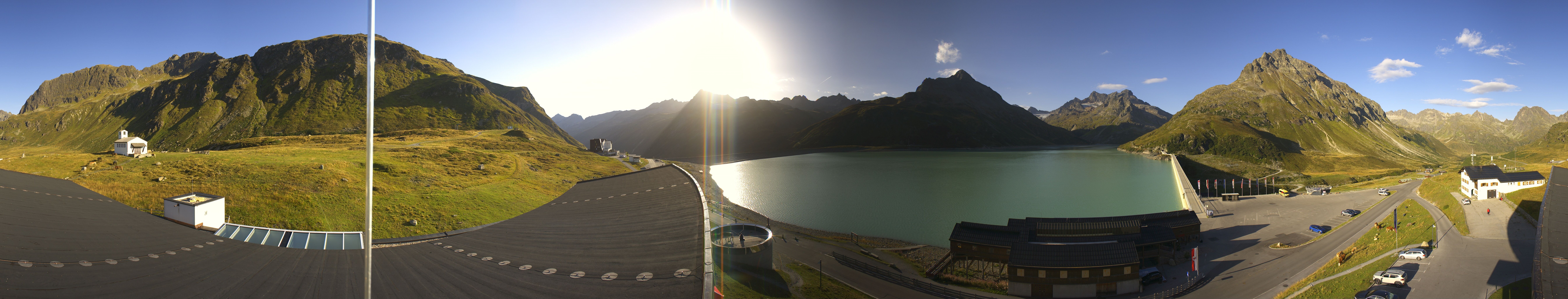 Archiv Foto Webcam Bielerhöhe: Silvretta Stausee
