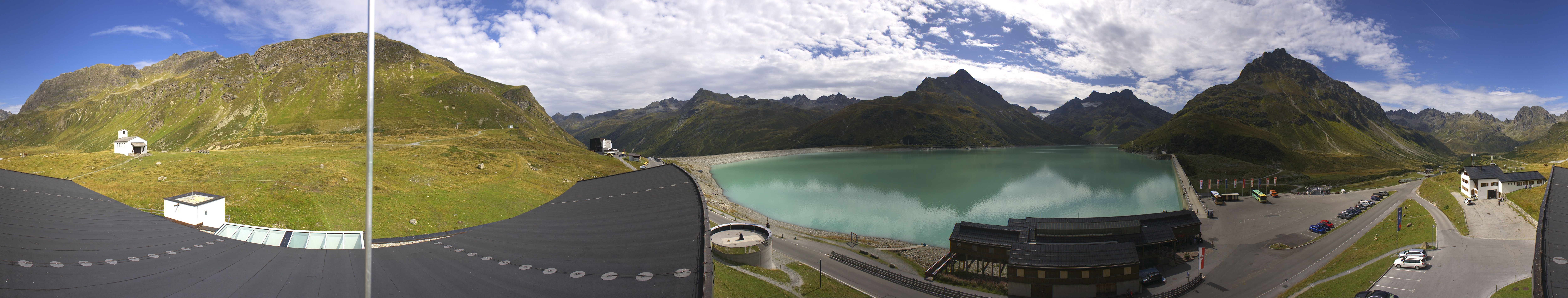 Archiv Foto Webcam Bielerhöhe: Silvretta Stausee