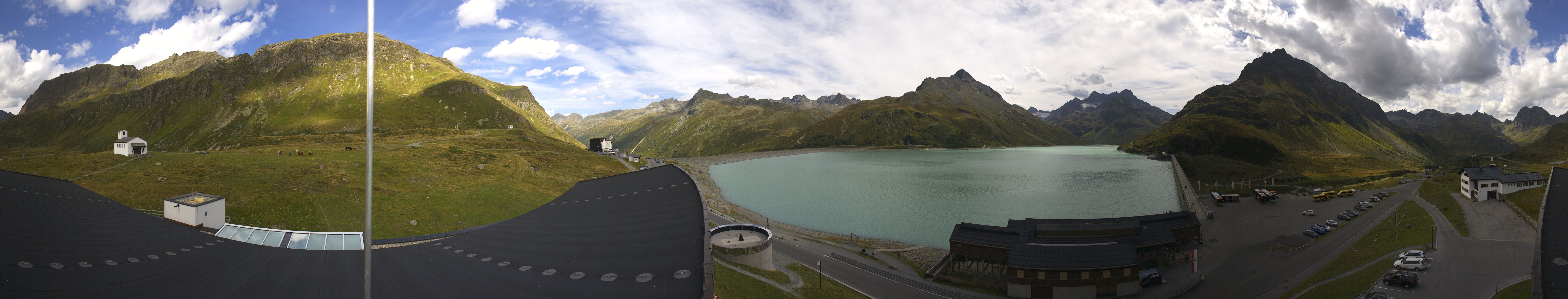 Archiv Foto Webcam Bielerhöhe: Silvretta Stausee
