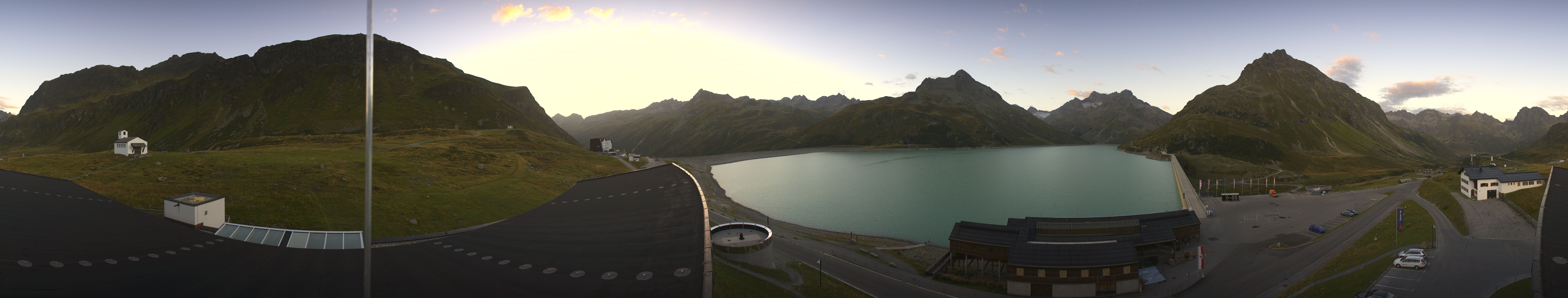 Archiv Foto Webcam Bielerhöhe: Silvretta Stausee