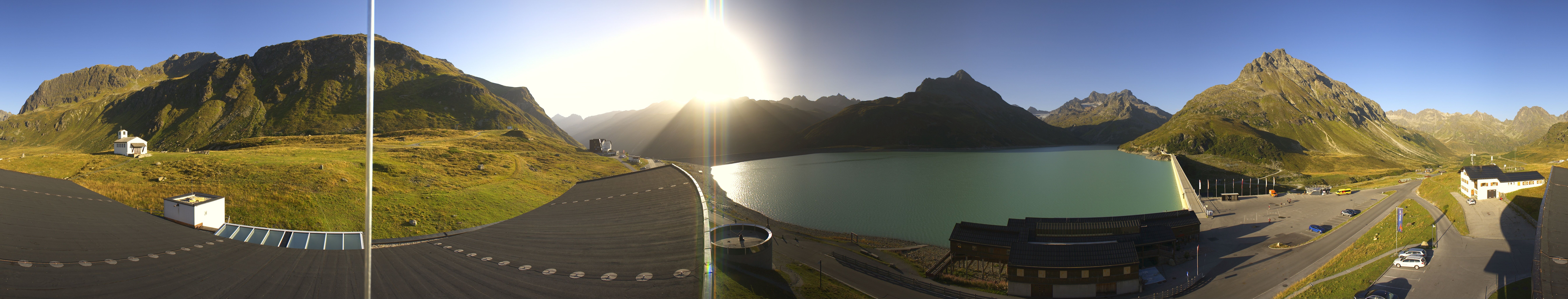 Archiv Foto Webcam Bielerhöhe: Silvretta Stausee