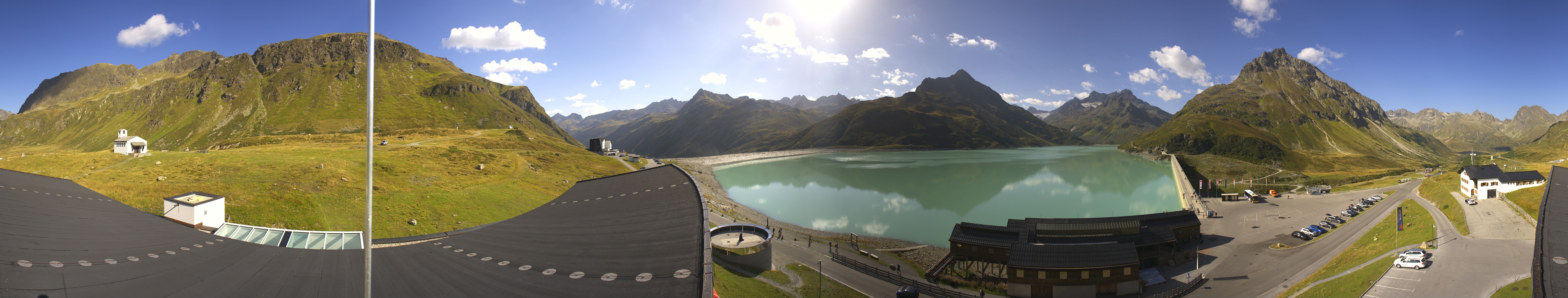 Archiv Foto Webcam Bielerhöhe: Silvretta Stausee