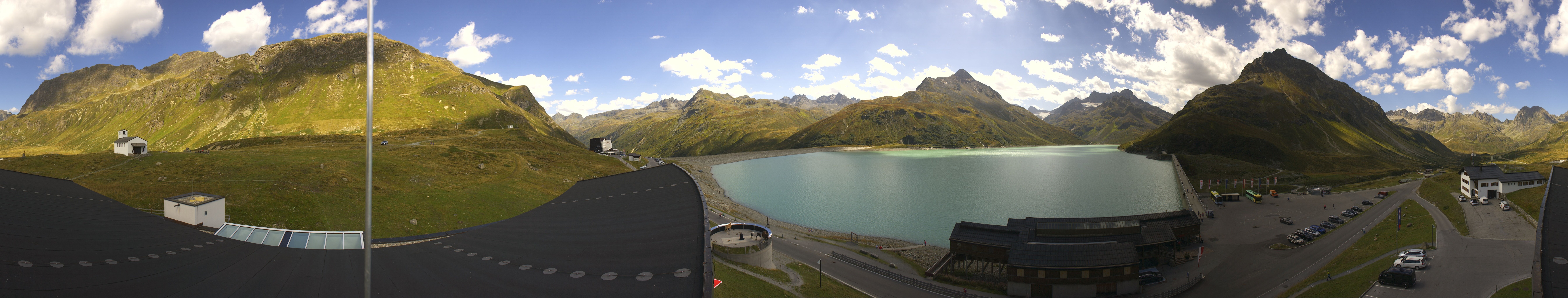 Archiv Foto Webcam Bielerhöhe: Silvretta Stausee