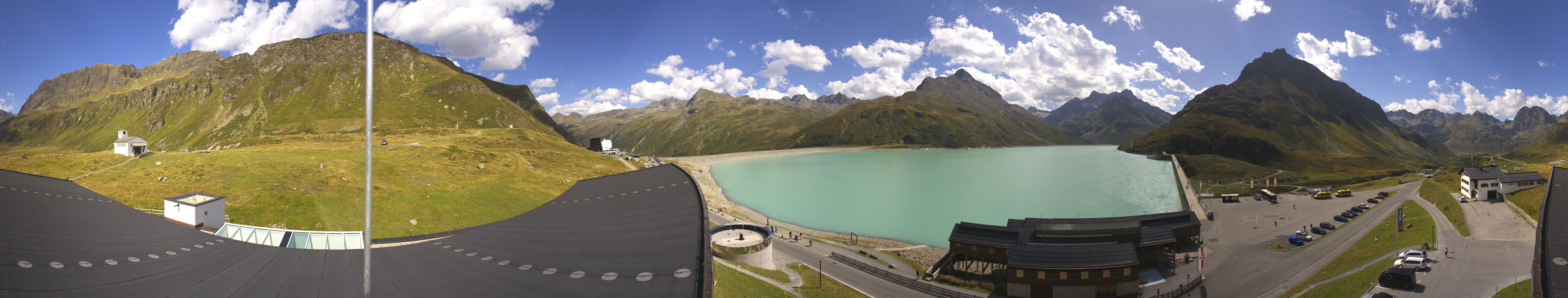 Archiv Foto Webcam Bielerhöhe: Silvretta Stausee
