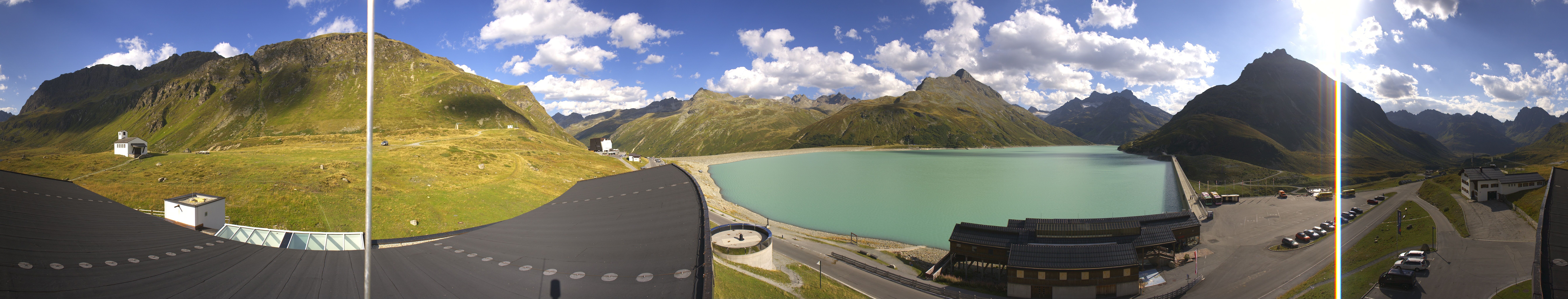 Archiv Foto Webcam Bielerhöhe: Silvretta Stausee
