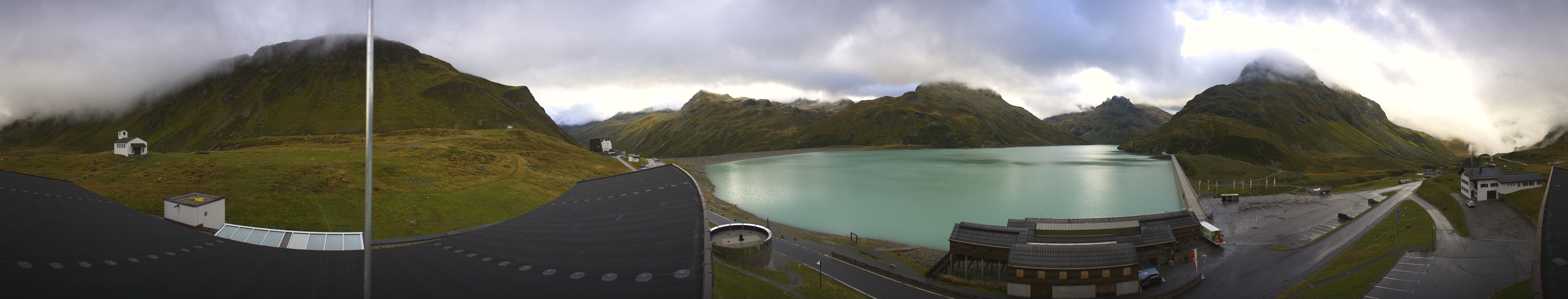 Archived image Webcam Silvretta barrier lake