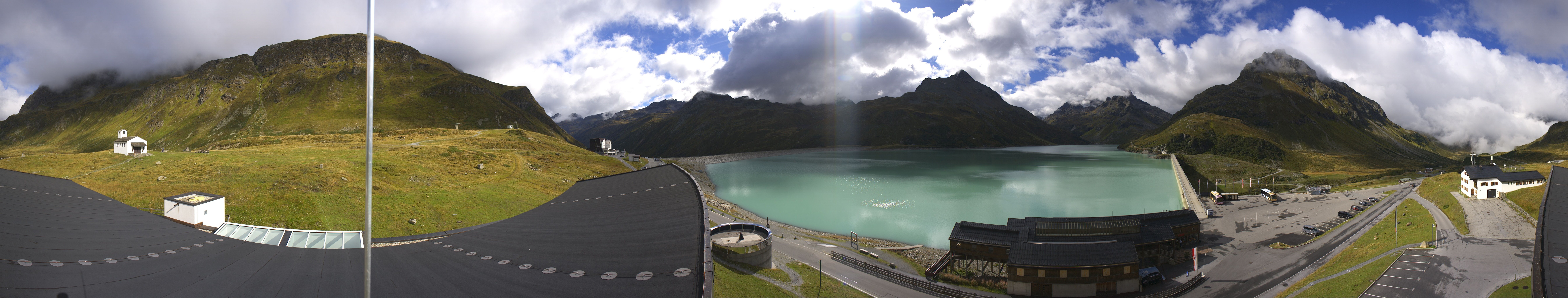 Archived image Webcam Silvretta barrier lake
