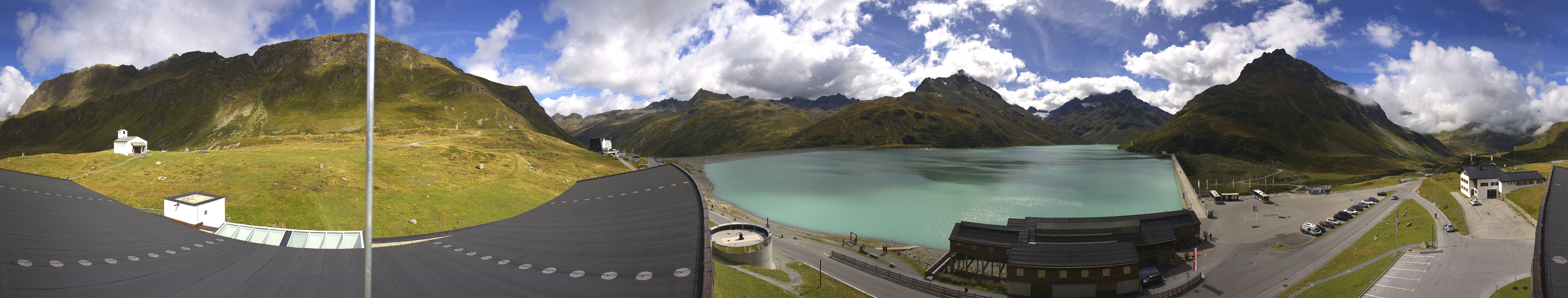 Archived image Webcam Silvretta barrier lake