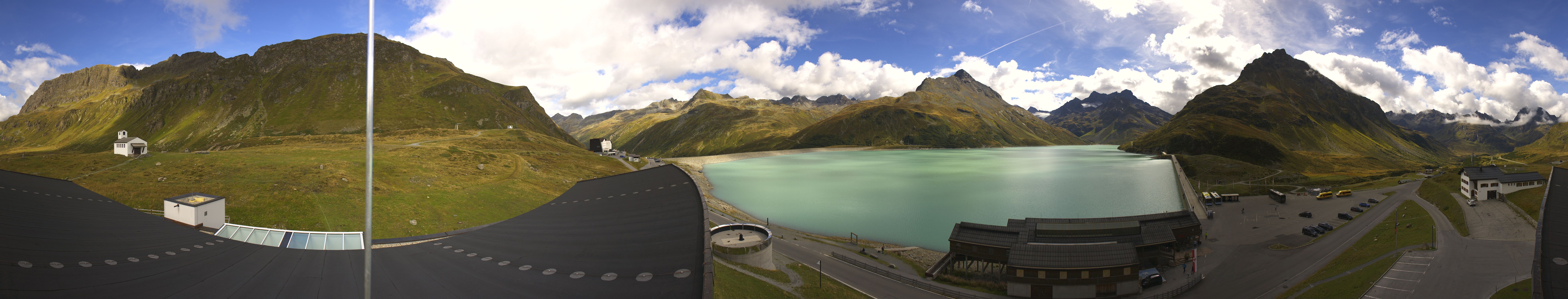 Archived image Webcam Silvretta barrier lake