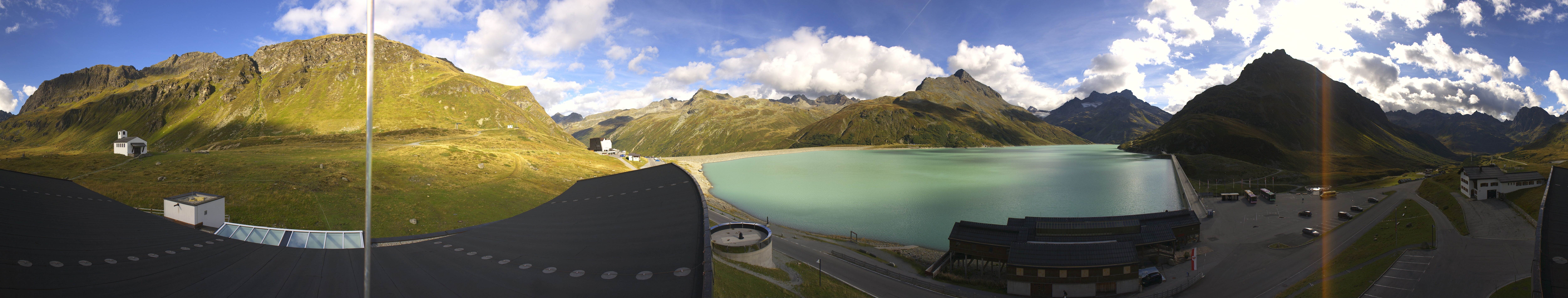 Archived image Webcam Silvretta barrier lake