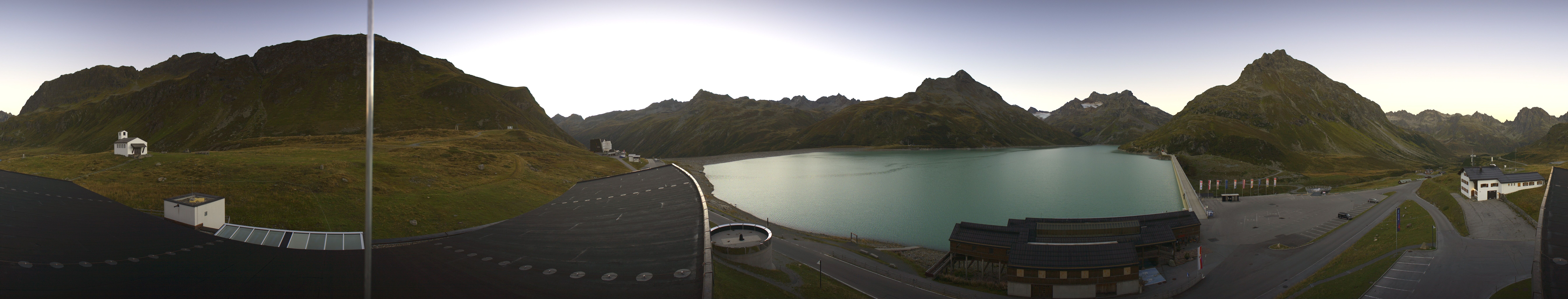 Archiv Foto Webcam Bielerhöhe: Silvretta Stausee