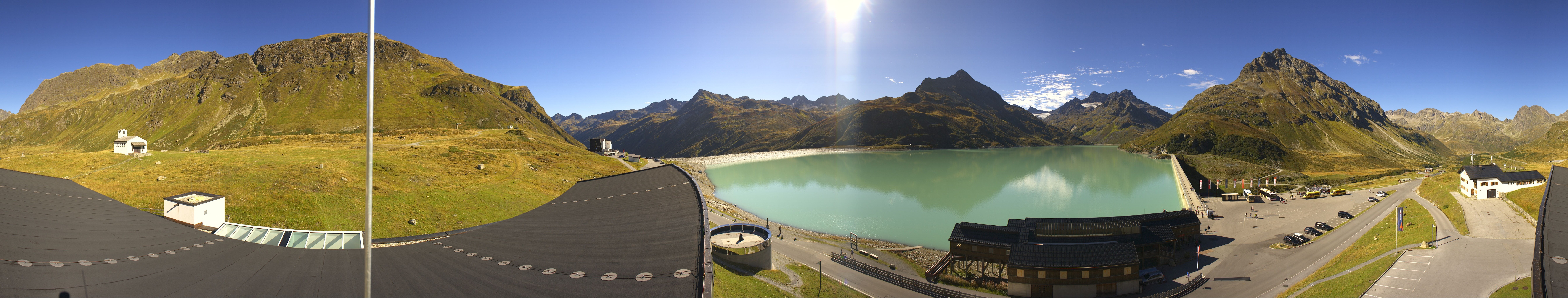 Archiv Foto Webcam Bielerhöhe: Silvretta Stausee