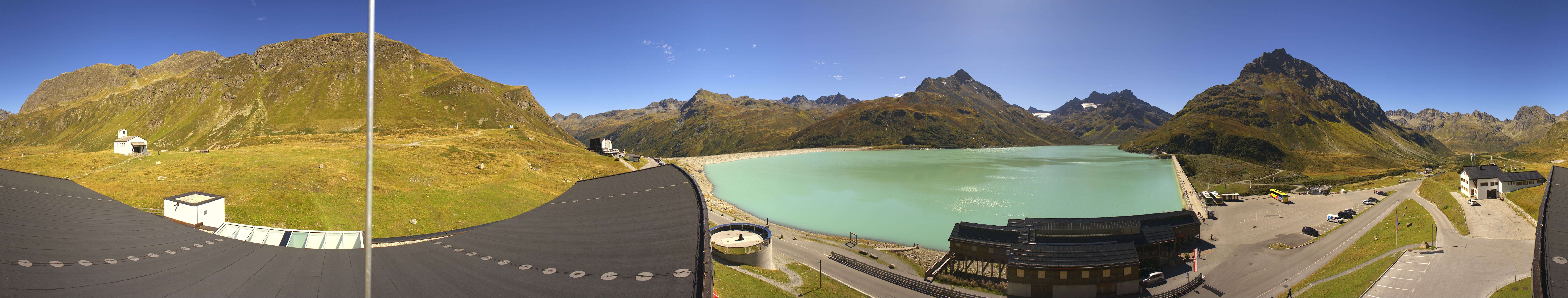 Archived image Webcam Silvretta barrier lake